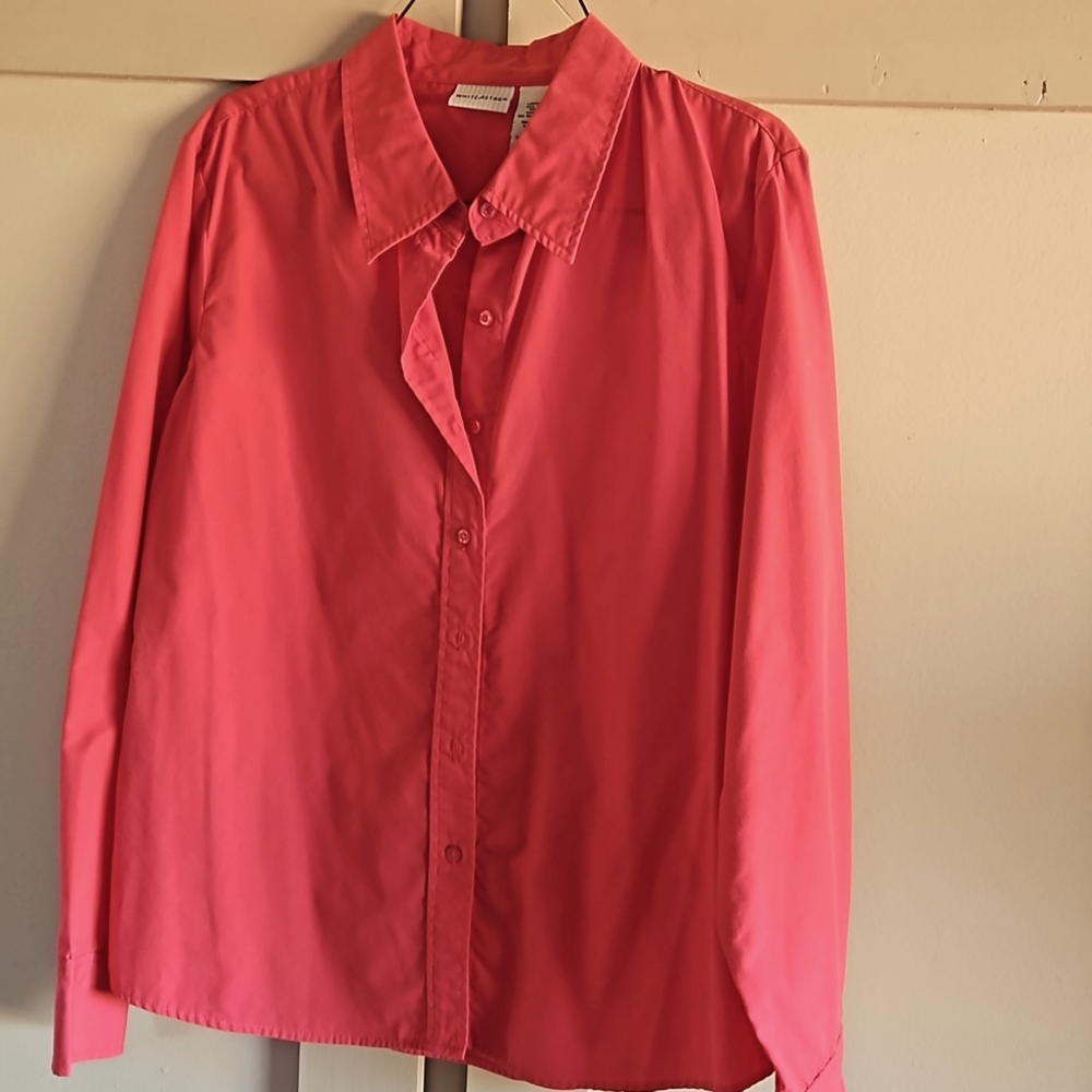 White Stag pink blouse, large. Never worn